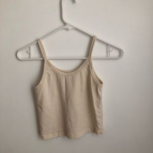 Arq cream tank - S